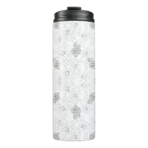 Transparent Grid Overlay – Editable PNG Texture Thermal Tumbler