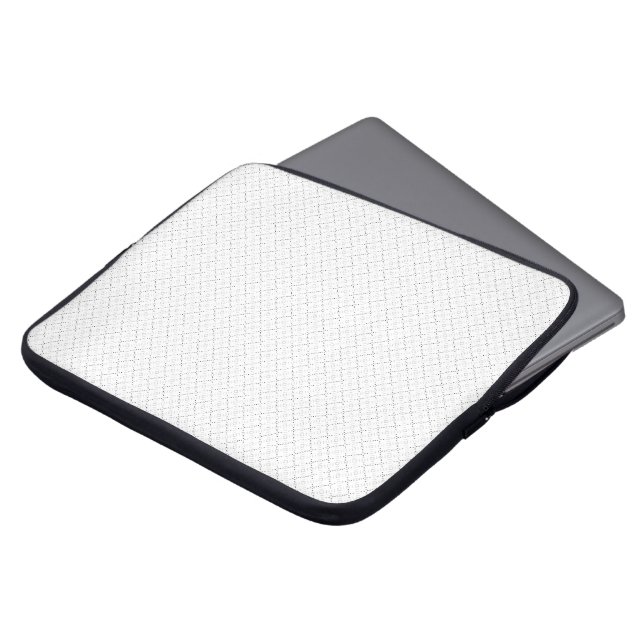 Transparent Grid PNG | Editable Texture Overlay Laptop Sleeve (Front Top)