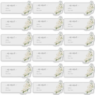 Transparent Guest Address H2 Alabaster Roses