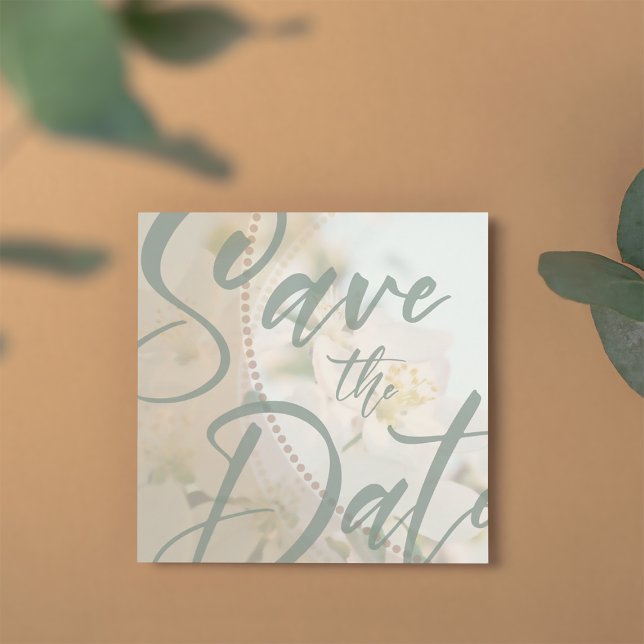 Transparent Layers Save the Date Template (Creator Uploaded)