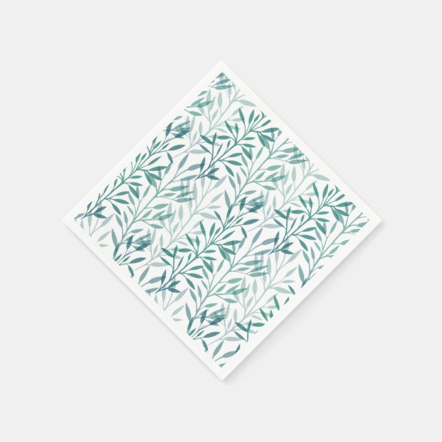 Transparent leaves and branches Case-Mate Napkin (Corner)
