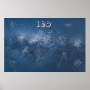 Transparent Leo Poster