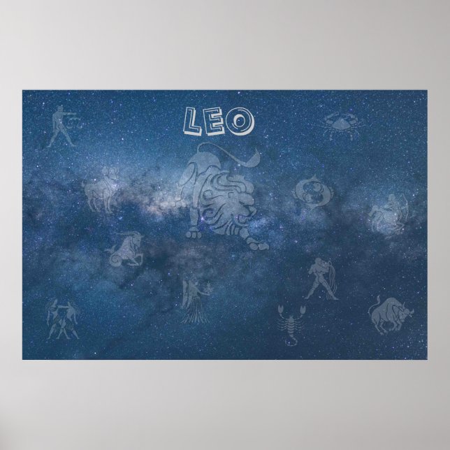 Transparent Leo Poster (Front)