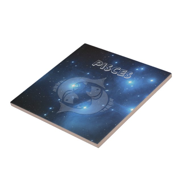 Transparent Pisces Tile (Side)