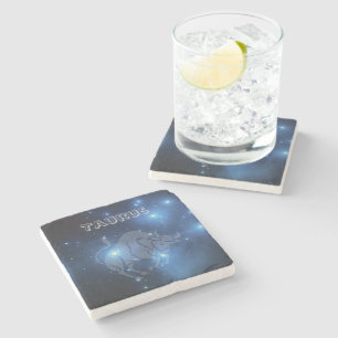 Transparent Taurus Stone Coaster