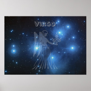 Transparent Virgo Poster