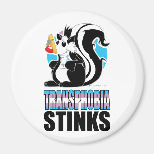 Transphobia Stinks Magnet