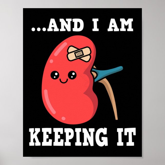 Transplant Kidney Donor Kidney Disease 3  Poster (Front)