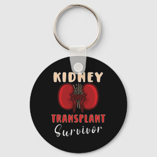 Transplant Kidney Donor Kidney Disease 6  Keychain