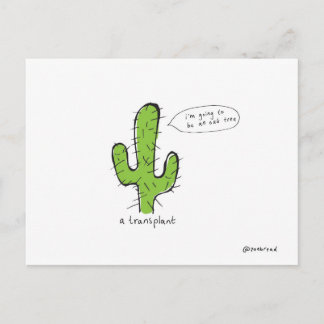 transplant postcard