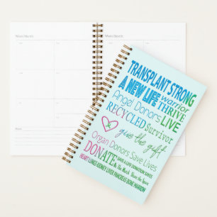 Transplant Strong Organ Donation Small Planner