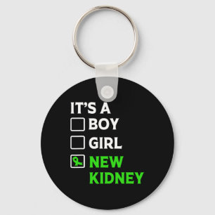 Transplant Survivor New Kidney Owner Keychain