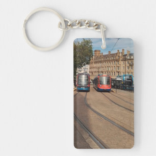 Transport in Sheffield Keychain