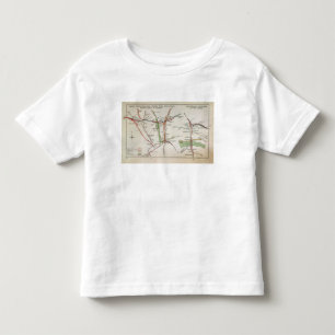 Transport map of London, c.1915 Toddler T-shirt