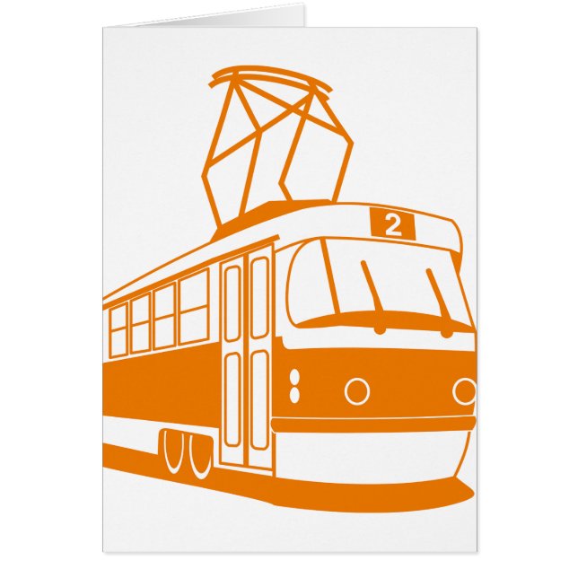 Transport par tramway électrique (Devant)