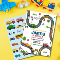  Transportation Birthday