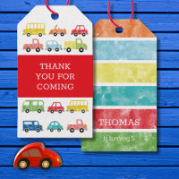 TRANSPORTATION BIRTHDAY INVITATION