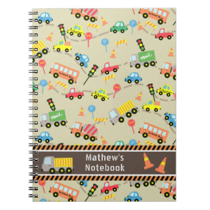 Transportation Brown. Notebook