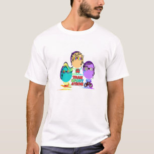 TRANSPORTATION Humour Caricature T-Shirt