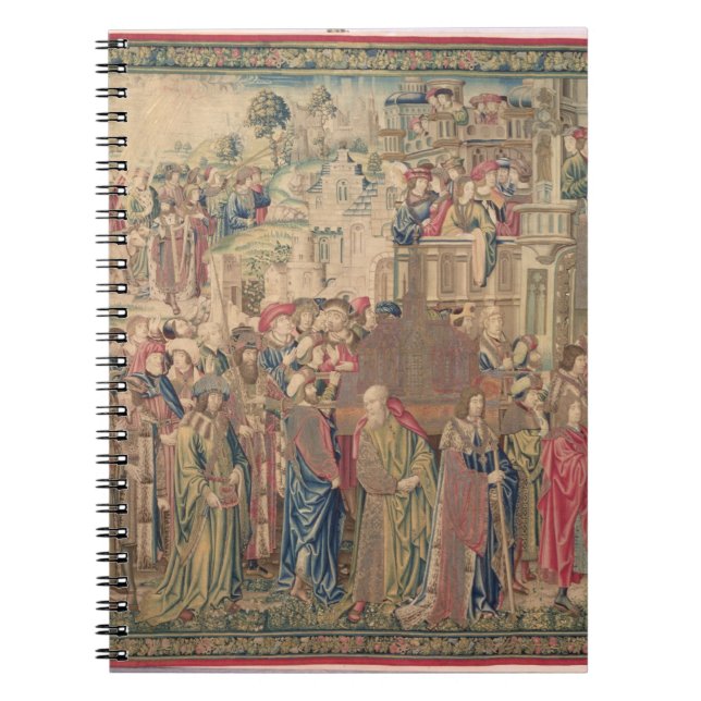 Transportation of the Ark of the Covenant, Tapestr Notebook (Front)