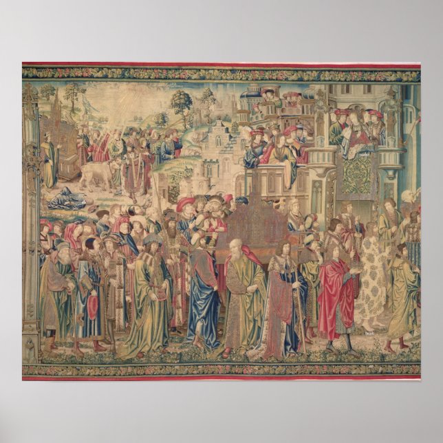 Transportation of the Ark of the Covenant, Tapestr Poster (Front)
