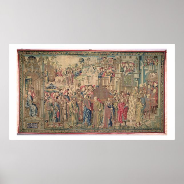 Transportation of the Ark of the Covenant, Tapestr Poster (Front)