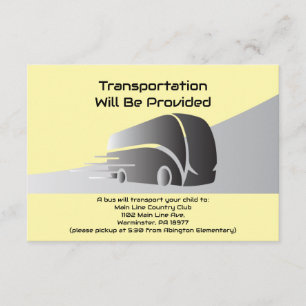 Transportation Party Mini Bus Card Transport Van