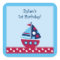 Transportation Sailboat Stickers Envelope Seals