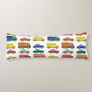 Transportation Vehicles Cute Kids Body Pillow