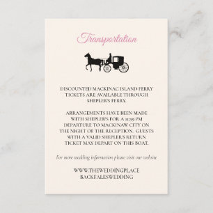 Transportion Enclosure Card