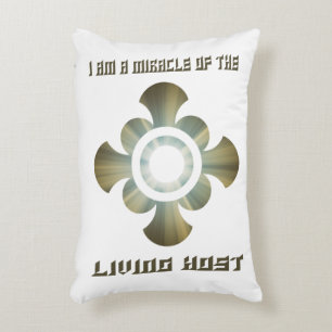Transubstantiation in the Holy Eucharist Accent Pillow