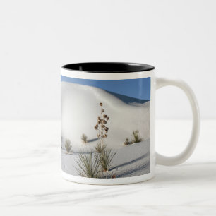 Transverse Dunes and Soaptree Yucca Two-Tone Coffee Mug