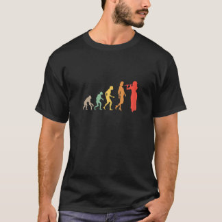 Transverse Flute Player Retro Evolution Transverse T-Shirt