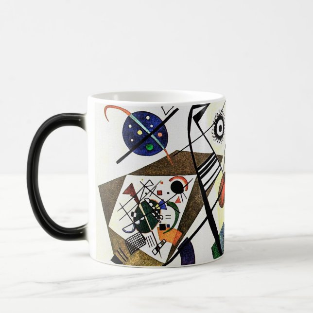 Transverse Line - Kandinsky Magic Mug (Left)