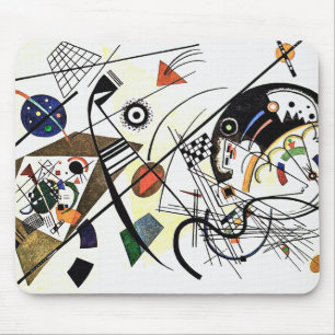 Transverse Line - Kandinsky Mouse Pad
