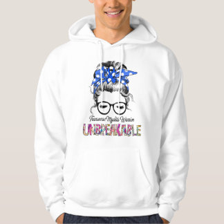 Transverse Myelitis Awareness Ribbon Support Gifts Hoodie