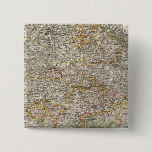 Transylvania, Romania 2 Inch Square Button