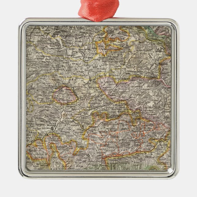 Transylvania, Romania Metal Ornament (Front)