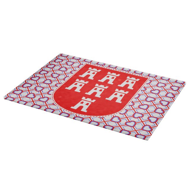 Transylvanian Saxons Crest Cutting Board (Corner)