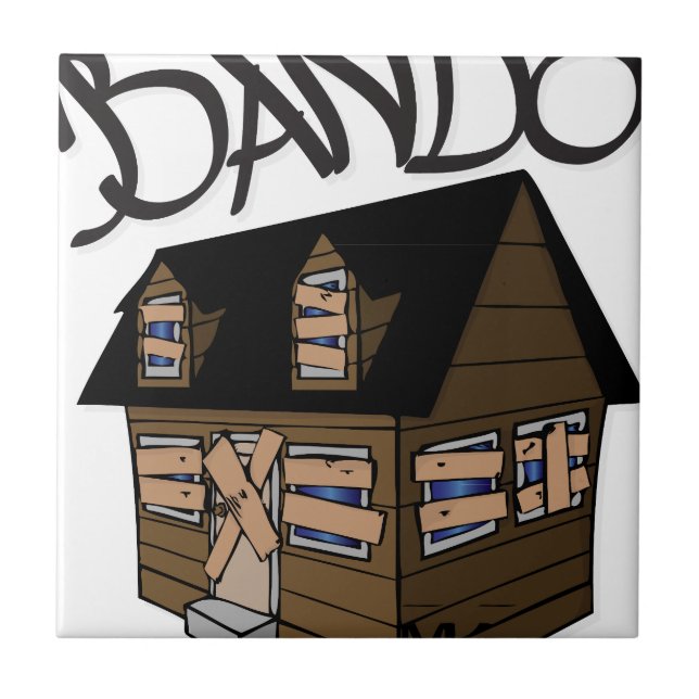 Trap House Tile (Front)