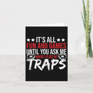 Trap Hunter Stuff Tools Trapping Gear Coyote Trapp Card