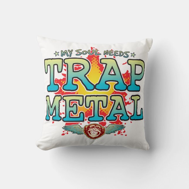 Trap Metal Soul Cushion (Front)