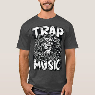 Trap Music Lion Graphic Rap Hip Hop Techno R&b3043 T-Shirt