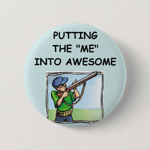 trap shooting 2 inch round button