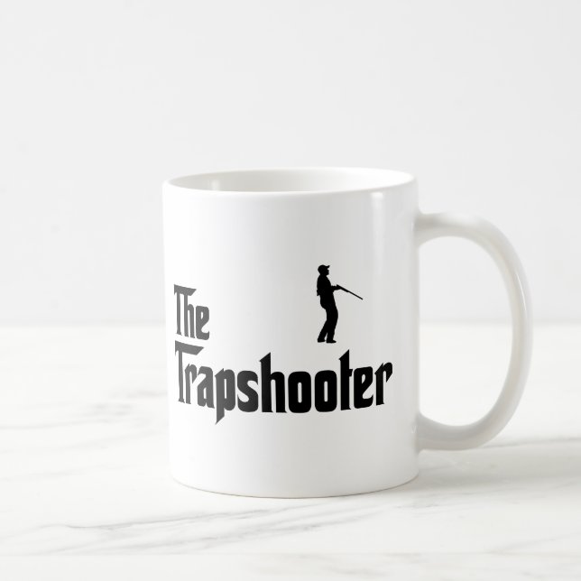 Trap Shooting Coffee Mug (Right)