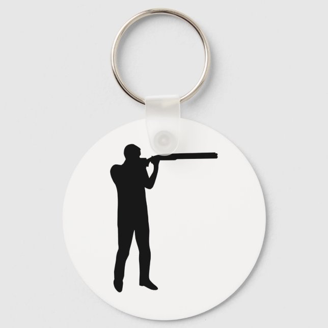Trap shooting keychain (Front)