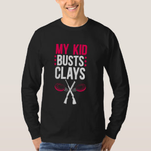 Trap Shooting Mom Funny Trap Shooting Mama T-Shirt