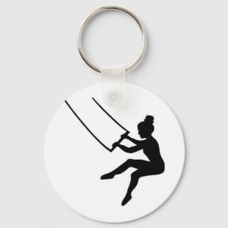 trapeze artist keychain
