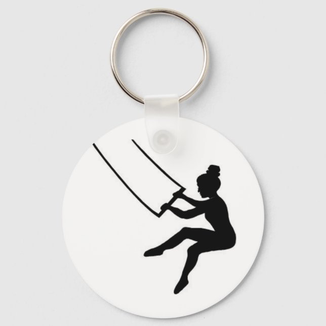 trapeze artist keychain (Front)