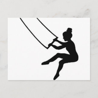 trapeze_artist postcard
